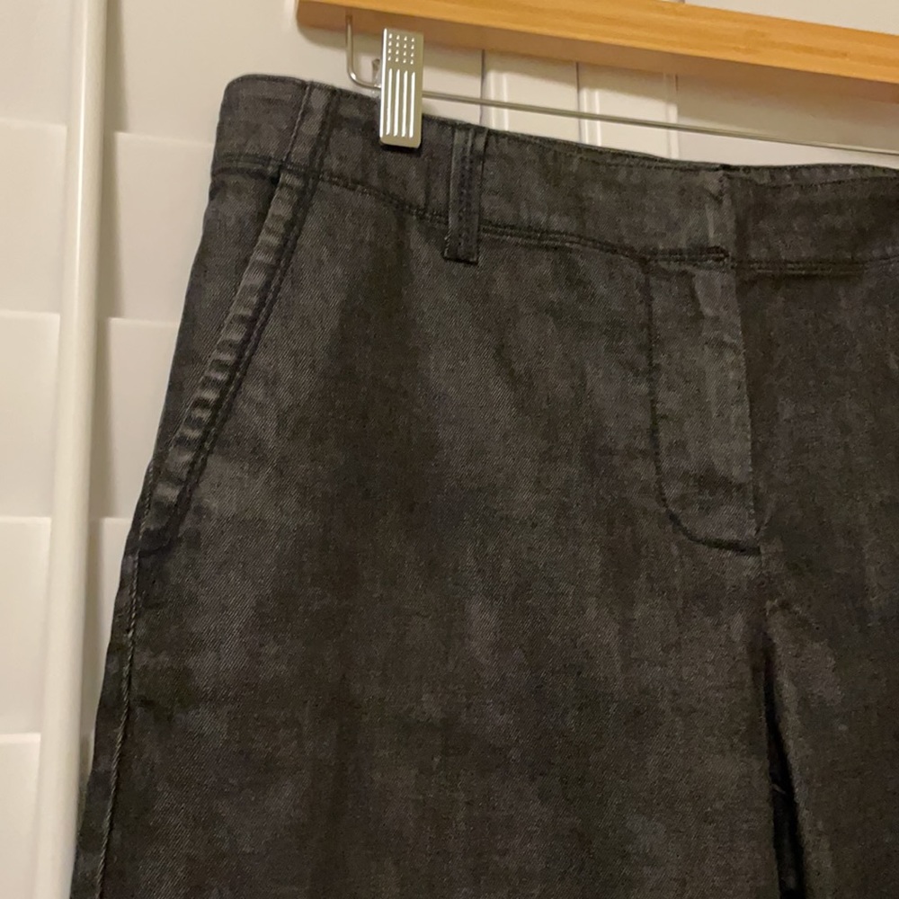 Talbots | black signature denim jeans pants wide leg | 12/31